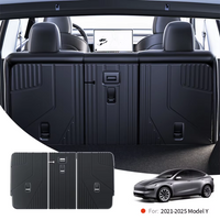 YZ pour Tesla modèle 3 Y Highland Juniper 2025 TPE coffre siège arrière couverture arrière dossier protecteur couverture Protection tapis accessoires