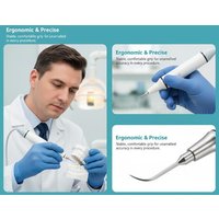 Ultrasonic Teeth Cleaning Scalers with Lightweight Handpiece for Dental Professionals