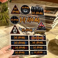 D-def leppard Japanese Motorcycle Sticker Suitable for Motorcycle Body Reflective Car Sticker Helmet Decal