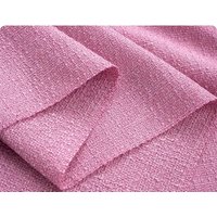 Decorative Patterned Boucle Woolen Tweed Fabric Clothing Skirt Solid Color Shoes Sun Hat Floral Arrangement Bouquet DIY Fabric