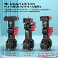 AliExpress FEICHAO Bicycle Handlebar Camera Bracket 360 Swivel Bike Clamp 22-32mm Tube Clip for DJI OSMO 360 Action Magnetic Bracket Quick Release