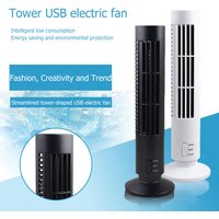 Vertical Bladeless Fan Bladeless Save Space 5V 0.5A 2.5W Tower Fan 2 Gears for Office