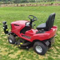 42-Inch Professional Ride-On Lawn Mower, Industrial Grade Electric & Engine Powered, CE Certified