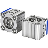 Airtac Type Thin cylinder with internal thread small pneumatic ACQ Series cylinder ACQ12 16 20 25 32 40 50 63 80-5-140mm Stroke