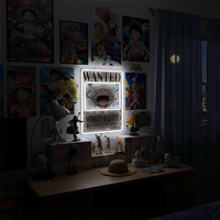 Custom One Piece Anime Acrylic Neon LED Light/Lamp Artwork for Home Festival Decor Party Bar Hotel Salon Business Shop,Etc.