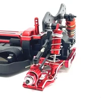 Front Rear Hydraulic Shock Absorbers for LC RACING 1/10 PTG-2 PTG-2R OP Accessories Metal Upgrade Parts Rc Model Crawler Car