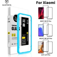 SmartDevil Screen Protector for Xiaomi 11T Pro Tempered Glass for Mi 10T Pro Lite 11T 9T Full Cover 2pcs HD Anti Blue Ray Film