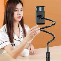 Universal 360° Rotatable Long Arm Lazy Phone Holder AntiSlip Bracket for Bedroom Living Room Desk Bedside Adjustable Phone Stand