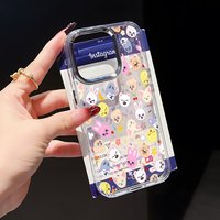 Cartoon K-Kids Strays Phone Case for Pixel 10 9 9a 8 8a Pro XL 5G Luxury Transparent Cover