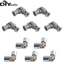 10PCS Plastic/Metal Universal Joint 3L Bricks MOC Power Functions 61903 Shaft Coupling 62520 9244 DIY Compatible With Legoeds