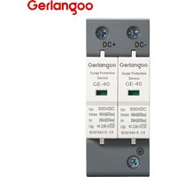 DC 2P SPD Surge Protective Device 500V 600V 800V 1000V House Surge Protective Device 20KA40KA PV Photovoltaic Lightning Arrester