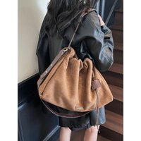 2025 New High-Capacity Commute Women Handbag Luxury Brand Design Garbage Bag pu Leather Women Hobo Bag Fashion Shoulder Bag