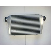 Universal Front Mount Aluminum Intercooler 604*327.9*84mm ,74.5mm Inlet/Outlet High Flow Light Weight Turbo Super Charger System
