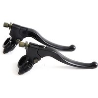 1 pair 7/8'' 22mm Universal Motorcycle Handlebar Brake Clutch Levers Drum Brake Handle for Dirt Bike ATV Handle Levers Perch