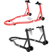 Motorcycle Repairing Tools Adjustable Front/Rear Wheel Support Lift Frame Alloy Lift Up Stand Bracket for Kawasaki Suzuki Honda