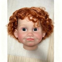24 Inches Already Painted Reborn Kit Milicent Unfinished Reborn Doll Parts with Body Cloth and Blue Eyes