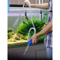 AliExpress NONE Aquarium Gravel Cleaner Siphon – Manual Fish Tank Water Changer with Bulb, Multi-Function Sand Vacuum Cleaner for Fish Poop