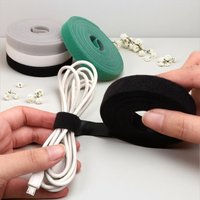 Nylon Cable Ties Reusable Self Adhesive Tape USB Cable Winder Multifunction 15mm Width Earphones Wire Cable Tie Management