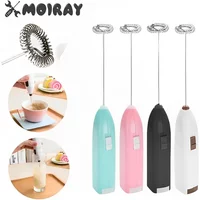 Mini Electric Milk Foamer Blender Wireless Coffee Whisk Mixer Handheld Egg Beater Cappuccino Frother Mixer Kitchen Whisk Tools