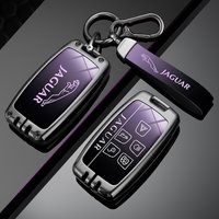 Fashion Zinc Alloy Car Remote Key Case Cover Holder Shell Fob For Jaguar XE E-Pace XF XJ C-X16 V12 XJL F-TYPE Guitar Accessories