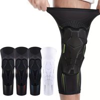 1pcs Honeycomb Knee Protectors for Basketball, Volleyball, And Football - Compression Leg Sleeves And Support Brace
