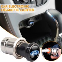 Car Cigar Lighter Cigarette Lighter Adapter Auto Interior Accessories For Ford Focus Kuga Mondeo Smax Fiesta Ranger Mustang ST