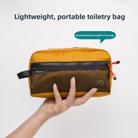 Ultra-Light Portable Travel Toiletry Bag Cosmetic Bag Outdoor Electronic Product Storage Bag Rectangular Shape Zipper Closure...
