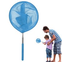 Retractable Fishing Net Insect Butterfly Dragonfly Net Outdoor Portable Fishing Net Children Game Fishing Toys Pool Cleaner Net