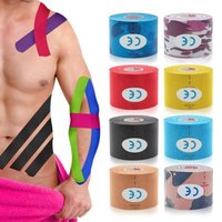 Kinesiology Tape Gym Fitness Bandages Sports Elastic Breathable Cotton Adhesive Tension Injury Boxing Knee Muscle Pain