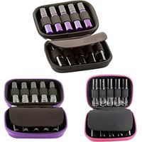 10Pcs EVA Essential Oil Storage Bag for 5ml 10ml Roller Bottles Compatible with Doterra Portable Shockproof Travel Carrying Case