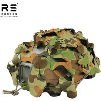 Australian 3D Camouflage Cloth Laser Cut Tactical FAST Helmet Cover Airsoft Paintball Personal Defense Scrim