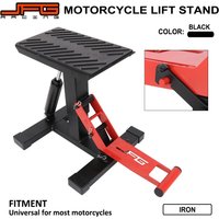 Jack Lift Stand 880lb Dirt Bike Lift Stand Hydraulic Lift Operation Adjustable Height Hoist Table for Repair Motorcycle Tool