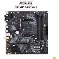 ASUS PRIME B450M-A Motherboard Socket AM4 CPU DDR4 4400(O.C) Memory Chipset B450 Mainboard