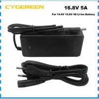16.8V 5A Charger for 14.4V 14.8V 4S Lithium Electric Tool Drill Battery with DC5.5 * 2.1mm Plug Fast Charging