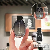 Car 2 Buttons Key Case Cover Keychian Shell for Mercedes Benz A B C E Class GLS GLA GLK GLC CLS CLA AMG W204 W205 W212 W463 W176