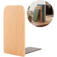 Black Walnut Bookends Japanese Minimalist Thickened Design Solid Wood Student Bookshelf Book Stopper For Office Desk Organizer