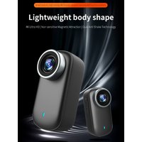 AliExpress ANSVICAM WiFi 4K Mini Thumb Came Bike Cam Motorcycle Sport Cam Portable Magnetic Chest Fixed Bodycam Sports DV Camcorder 30M Waterproof