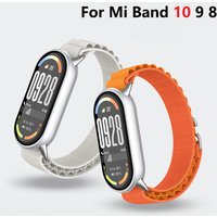 Sports Nylon Strap For Xiaomi Mi Band 10 9 8 Smart watch Bracelet Replacement Wristband For Mi Band 9 10 8 Watchband Accessories