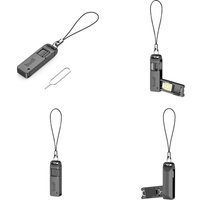 1Set Multi-function SIM TF Card Slot Storage Box SIM TF Card Storage Case Ejecter Tool Needle Portable Lanyard Card Slot Set