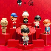 POP MART Original Hirono X CLOT Series Blind Box Trendy Fashion Toy Gift Ornament Collectible Toys Christmas Decoration Toy Gift