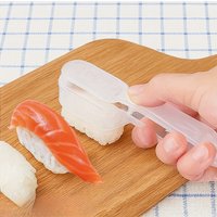 2pcs Sushi Mold Set - Non-Stick DIY Sushi Maker Kit , Easy-Clean Polypropylene for Homemade Sushi,Bento Boxes, Parties