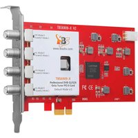 TBS6909X DVB-S/S2/S2X 8 Octa TV Tuner PCIe Card for Watching and Recording Satellite FTA Channels Compatible with Tvheadend