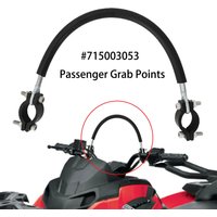 7/8-1 1/8" ATV Mud Strap Handle for Can-Am Outlander Polaris Sportsman Honda Foreman 500 Passenger Grab Points # 715003053