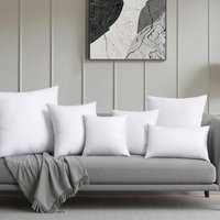 Multiple Sizes Standard White Simple Breathable Square Cushion Core High Resilience Pillow Core Sofa Backrest Cushion Core
