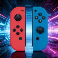 New Joy Pad Controller RGB LED Gamepad for Nintendo Switch/Lite/Oled JoyCon Hall joystick with 6 Axis Gyro Turbo Function