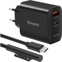 65W Surface Pro Charger, for Surface Pro10 9 8 7 6 5 4 Power Supply Charger Fit for Microsoft Laptop Book 3 2 1 Surface Tablet