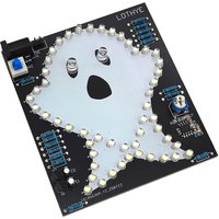 DIY Soldering Kit Flickering Eyes Ghost Electronic DIY Kit Skull Halloween school Student Welding Practice Kits
