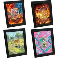 Anime Art Display for Empoleon Zekrom Blastoise Charizard Gengar Mewtwo Game Card Protective Case Ptcg Storage Box Photo Frame