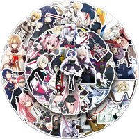 10/30/50pcs Seraph of The End Anime Stickers Cute Shinoa Hiiragi Cartoon Decals Skateboard Suitcase Phone Graffiti Sticker Decor