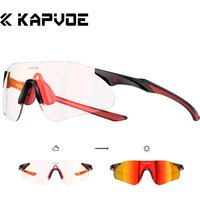 AliExpress kapvoe Kapvoe Photochromic Cycling Sunglasses Running Riding Glasses for Women Men UV400 MTB Sports Bike Professional Goggles 2026
